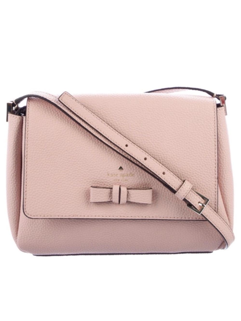 KATE SPADE♠️New York "Avva" PERSHING STREET PEBBLED LEATHER CROSSBODY BAG🌟EUC🌟